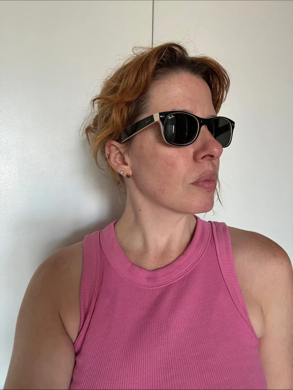 Ray-Ban Black Wayfarer-Style Sunglasses